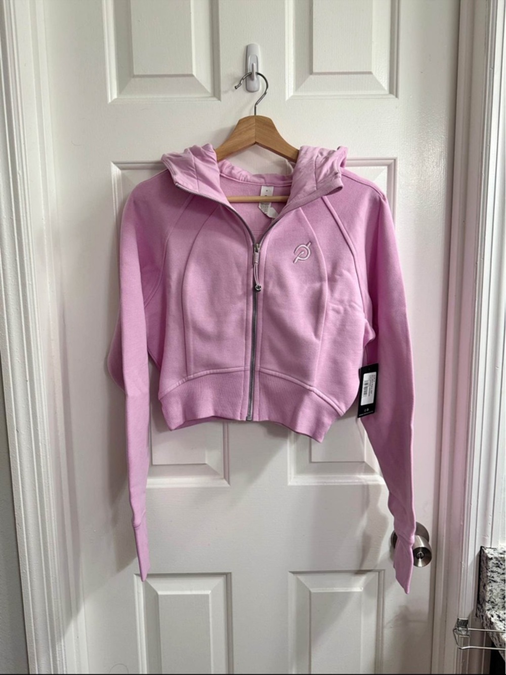 Lululemon x Peloton Scuba Full-Zip
Cropped Hoodie